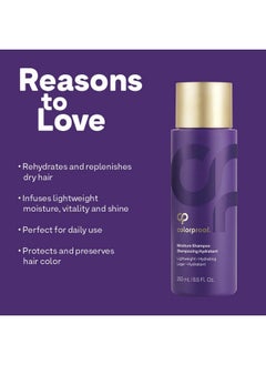 ColorProof Evolved Color Care Colorproof Moisture Shampoo 8.5Oz For Dry Colortreated Hair Hydrates & Repairs Sulfatefree Vegan  - Image 3