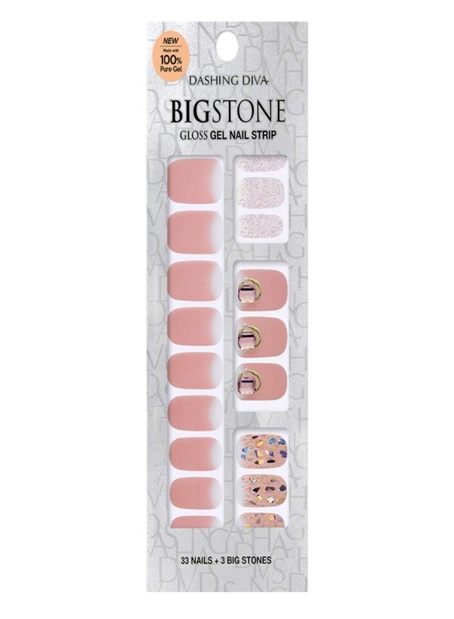 DASHING DIVA GLOSS |Day to Night | Short, Square Shaped Press On Nails | Long Lasting Stick On Gel Nails | Lasts Up to 7 Days | Contains 30 Stick On Nails (Adorable Something) - Image 2