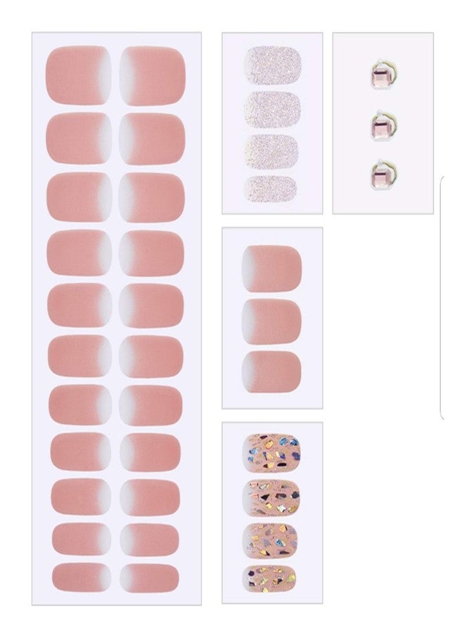 DASHING DIVA GLOSS |Day to Night | Short, Square Shaped Press On Nails | Long Lasting Stick On Gel Nails | Lasts Up to 7 Days | Contains 30 Stick On Nails (Adorable Something) - Image 5