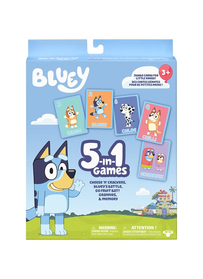 Bluey 5 In 1 Card Game Set - pzsku/Z2FB4CF183679BB9CCB9FZ/45/_/1729778473/79904239-d52b-4239-8d39-b6590e290e59