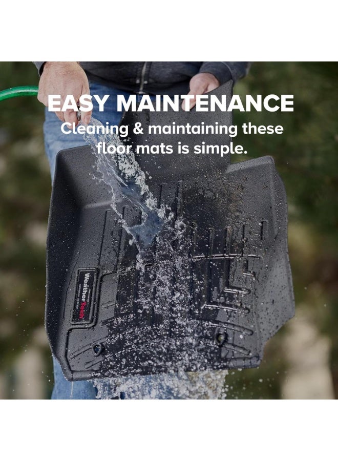 ويذر تك حصائر WeatherTech 5D لسيارة جاكوار F-Pace / رينج روفر فيلار - طقم للأمامية والخلفية - أصلي، تصميم متين وسهل التنظيف - Image 3