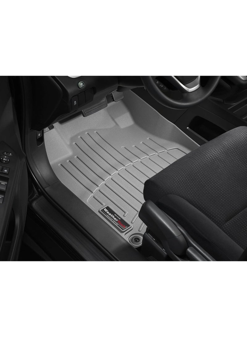 ويذر تك حصائر WeatherTech 5D لسيارة جاكوار F-Pace / رينج روفر فيلار - طقم للأمامية والخلفية - أصلي، تصميم متين وسهل التنظيف - Image 2