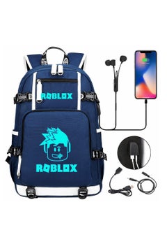 ROBLOX Roblox USB Earphones South Leisure Travel Backpack 