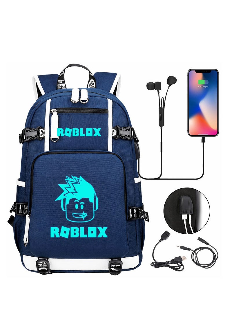روبلوكس سماعات روبلوكس يو اس بي حقيبة ظهر للسفر من ساوث ليجر