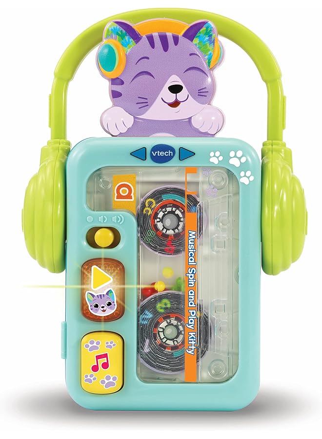 vtech 561003 Musical Spin And Play Kitty - Image 1