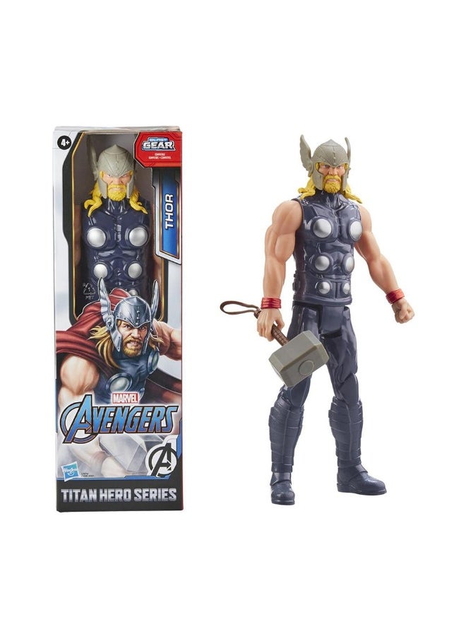 AVENGERS Marvel Titan Hero Series Blast Gear Thor Action Figure (30 Cm)  - Image 1
