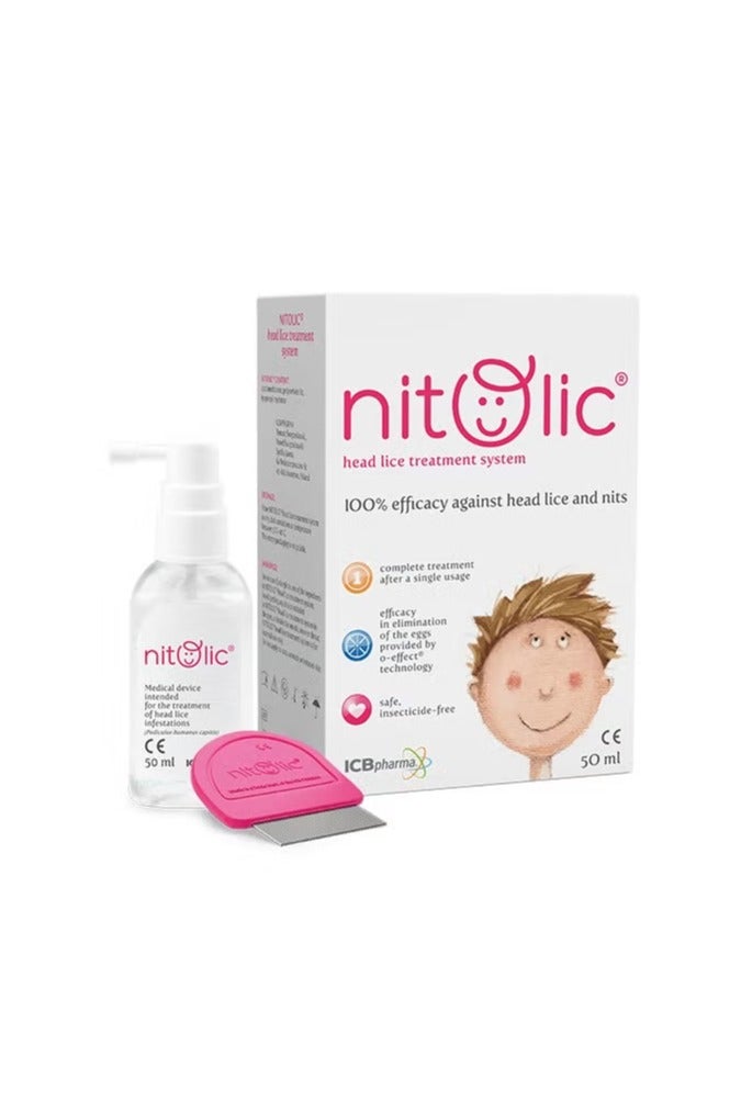 Nitolic Nitolic head lice Treatment 50ml - Image 3