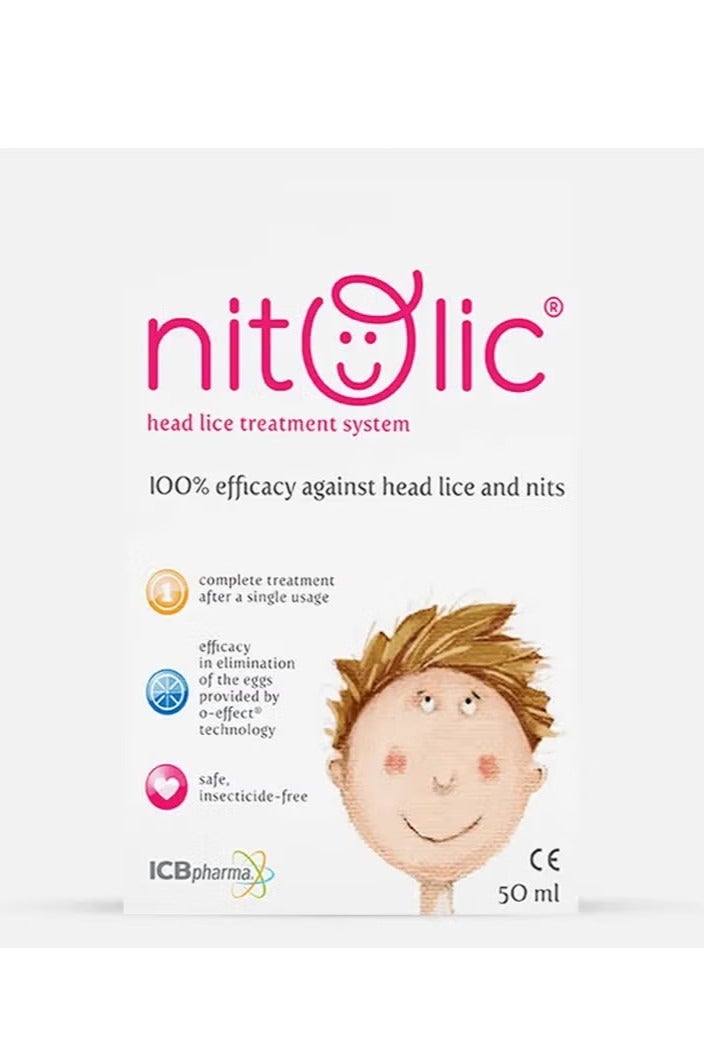 Nitolic Nitolic head lice Treatment 50ml - Image 2