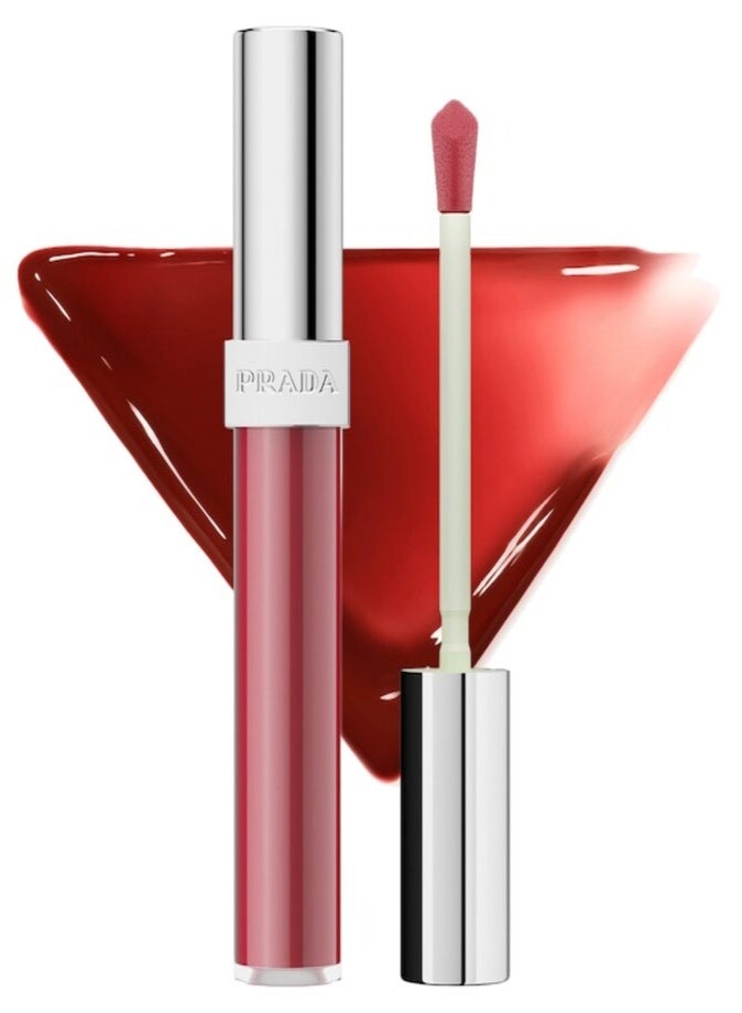Prada Reflection Glossy Liquid Lip Balm 8ml – P259 Pixelplum Moisturizing High-Gloss Lip Care - Image 1