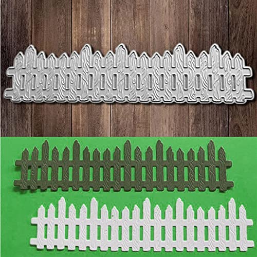 MALISTLN Fence Cutting Dies Grass Straw Die Cuts Metal Embossing Stencils Template Mould for Card Scrapbooking Album Paper Card Decor and DIY Crafting - Image 2
