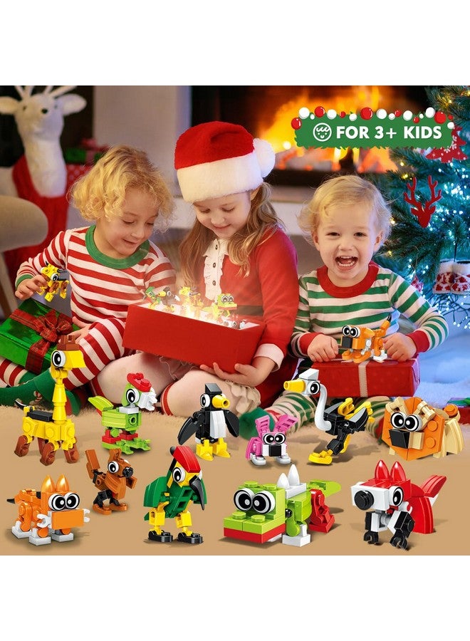 HOGOKIDS Party Favors for Kids, 20 Pack Animals Building Block Toy, Easter Gifts Goodie Bags Stocking Stuffer Classroom Prizes Building Set, Christmas Birthday Gift for Boys Girls Ages 6-12+ - Image 2