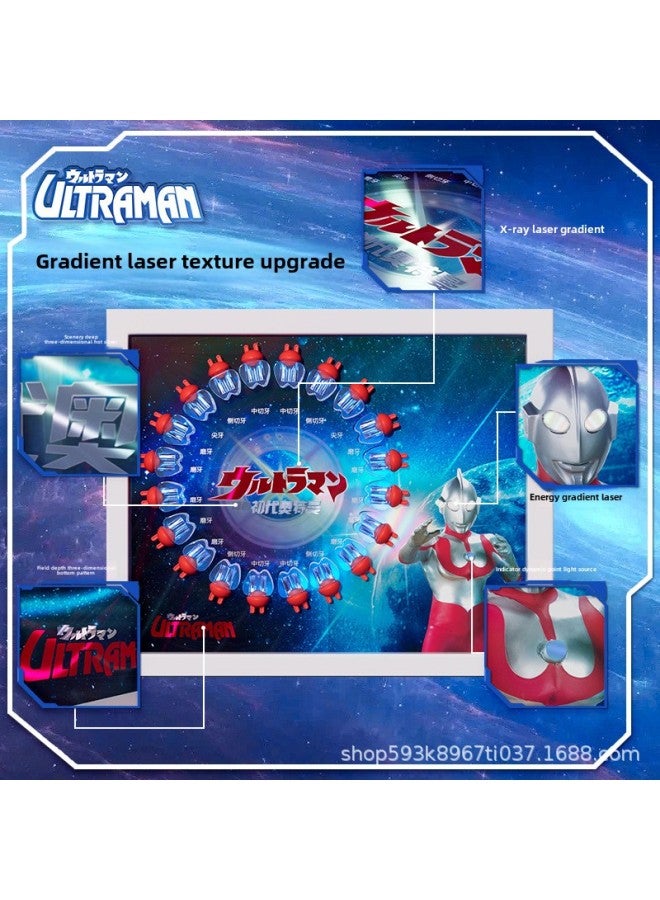 Ultraman Boy Children's Teeth Collection Box Nipple Storage Tooth Change Commemorative Set Tooth Baby Collection And Preservation Genuine Goods-Specifications: Ace Ultraman-ABS Frame  - Image 4