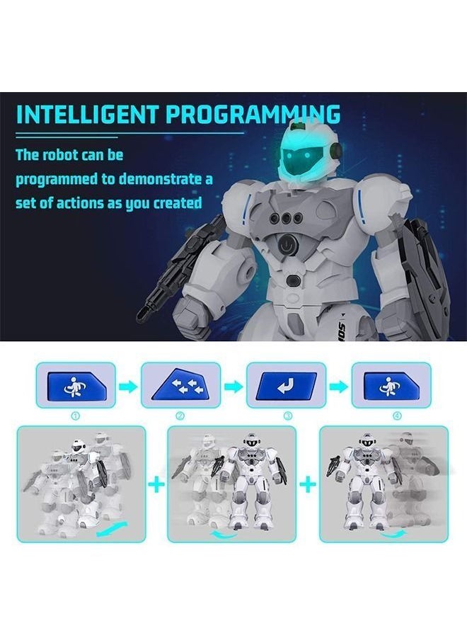 PYEBE - RC Robot Toys for Kids Large Programmable Remote Control Smart Walking Dancing Robot Toy Gift with Gesture & Sensing for Kids - Image 1