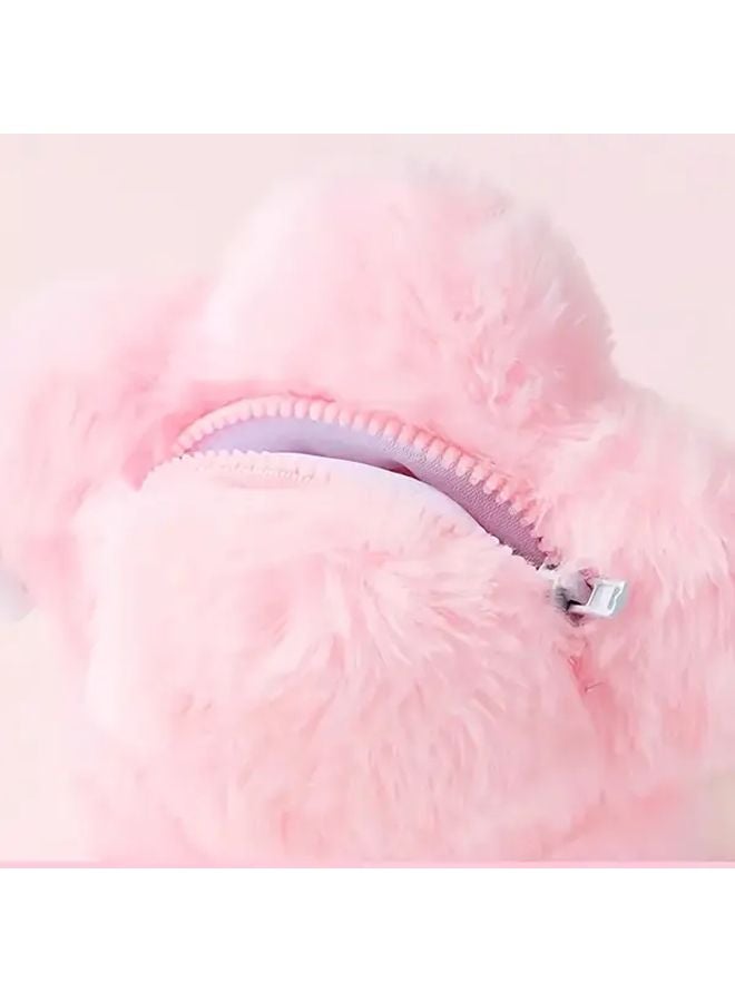 Disney Sakura Season Series Plush Headphone Case Winnie The Pooh Design - Image 5