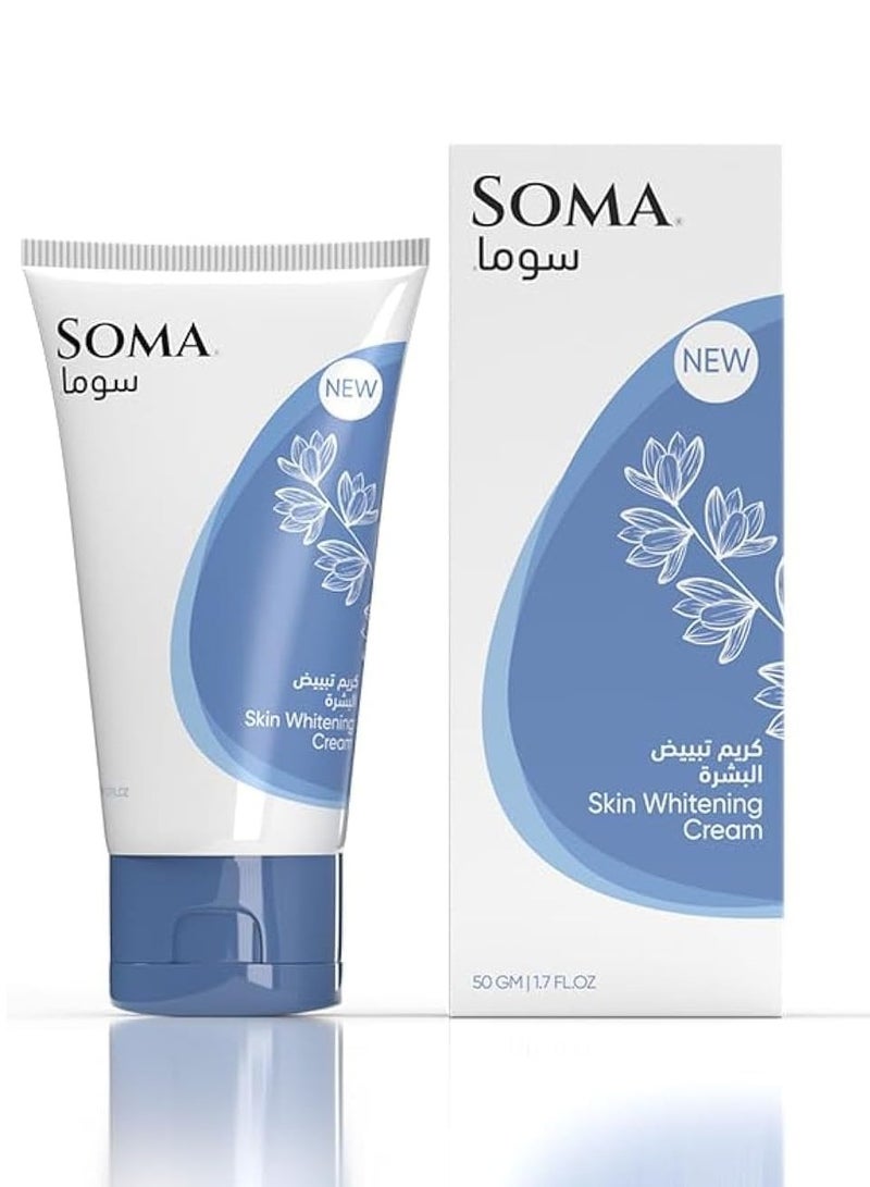 Soma Sensitive Skin Whitening Cream, 50g