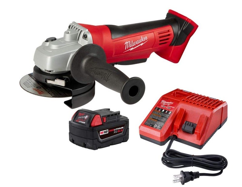 Milwaukee M18 2680-21P 4-1/2" Cordless Grinder Kit (2680-20 + 48-11-1850 + Charger) - Image 1