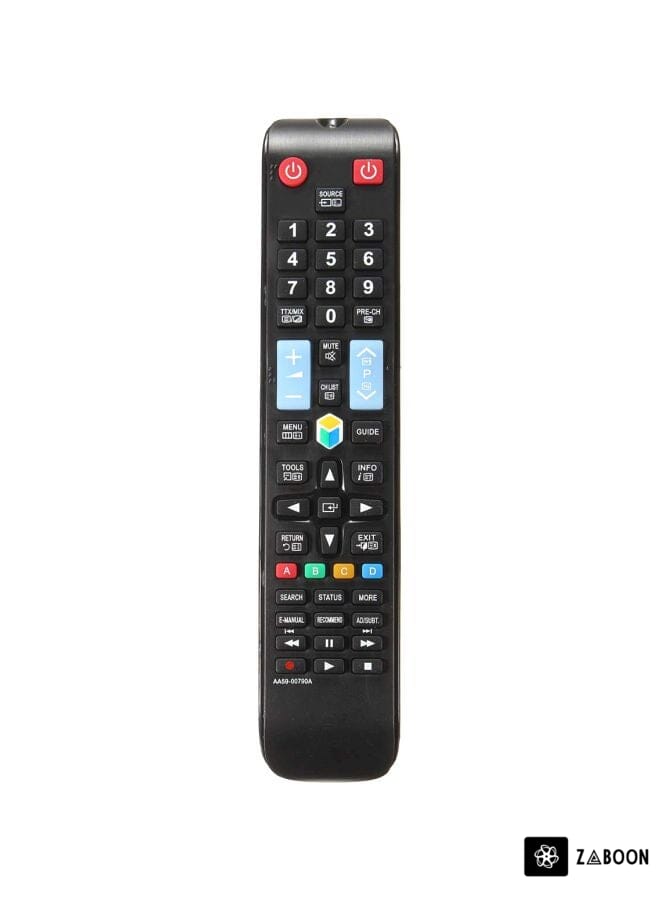Zaboon Remote Control For Samsung TVs Black/Blue/Red