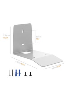 General Sonos era300 speaker wall mount bracket, all-metal space-saving smart speaker accessories single (black)  - Image 4
