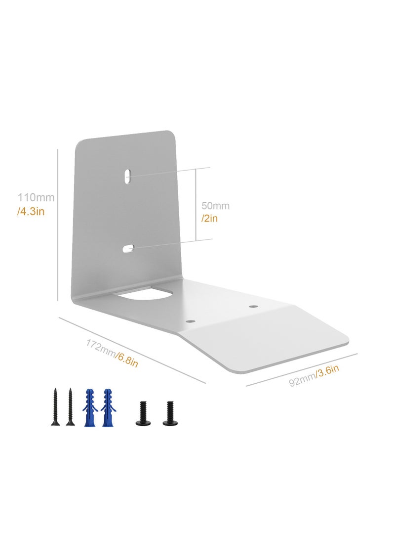 General - Sonos era300 speaker wall mount bracket, all-metal space-saving smart speaker accessories single (black) - Image 1