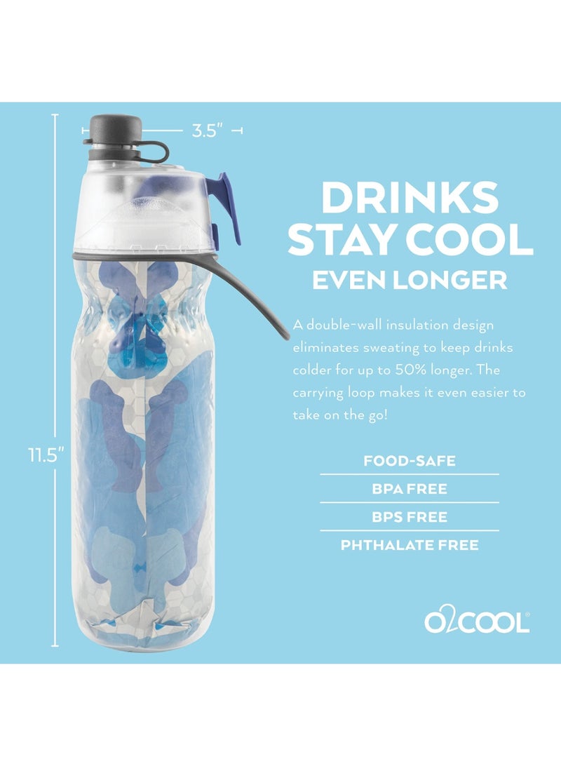 O2COOL CLASSIC ELITE MIST N SIP INSULATE ARTICSQUEEZE 20OZ - Image 2
