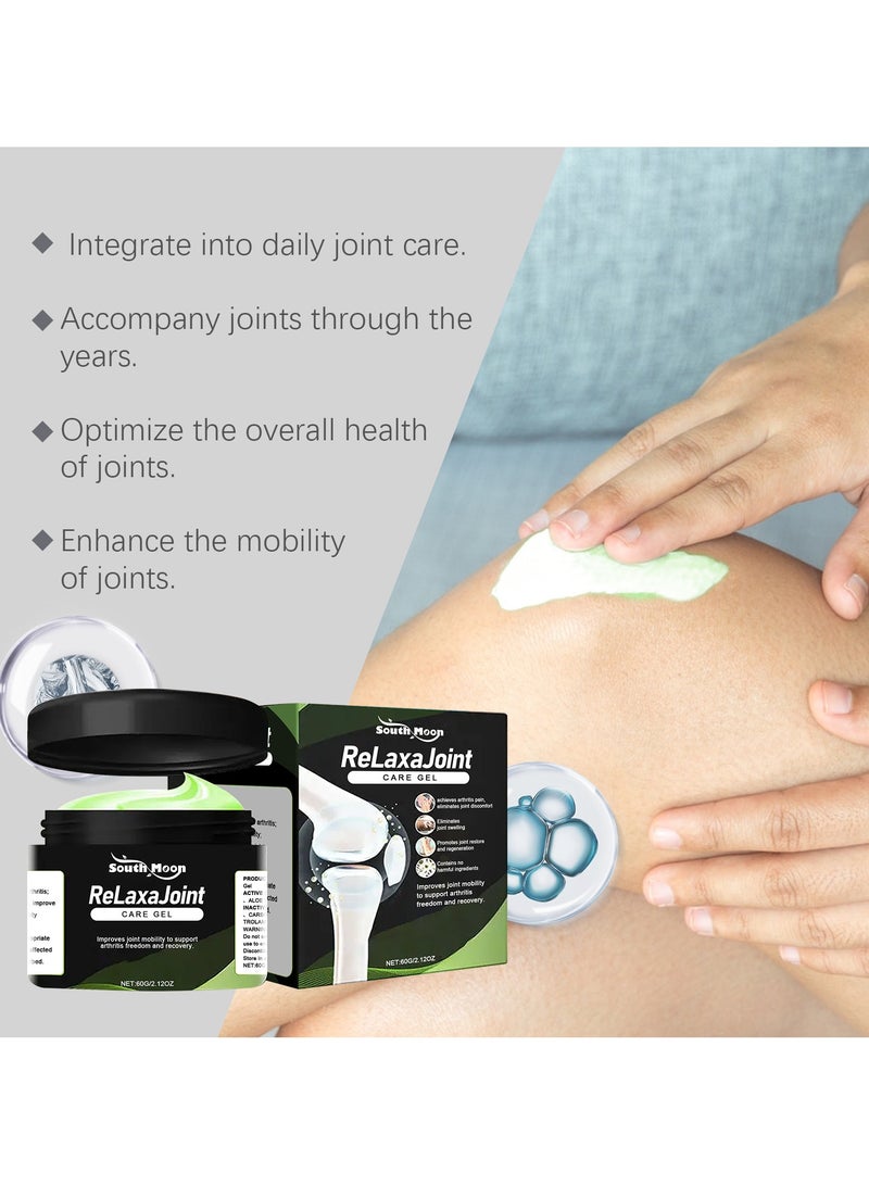 ساوث مون Care Gel Joint Pain Relief Gel，Gentle Care For Knee Joints 60g - Image 2