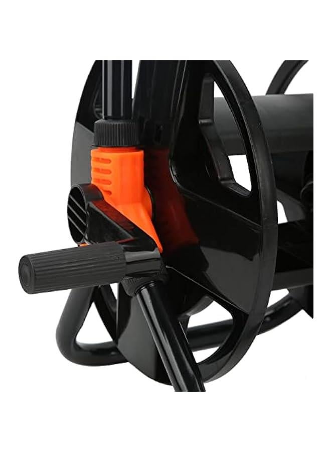 Generic Hose Reel, Storage Garden Hose Reel Leader Hose with Crank Handle ABS Single Arm Tool for Garden Watering  - Image 4