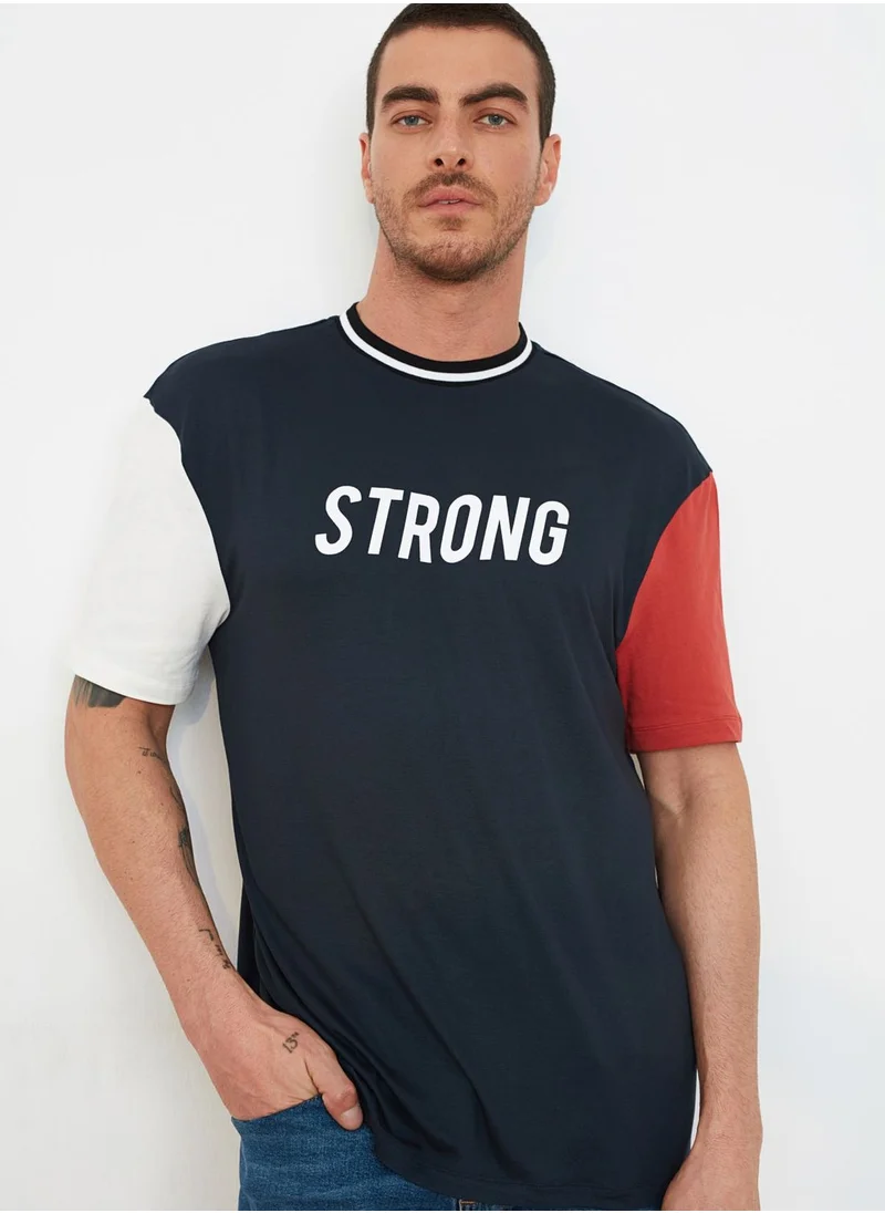 trendyol Regular Fit Crew Neck T-Shirt