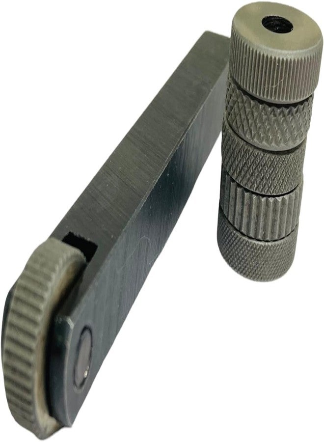 AI TOOLS Single Wheel Knurling Tool Holder | For Knurling Operation | With Different pattern | Gripping Product | Straight and diagonal Shapes Knurls| 12 x 12 x 100 mm Size | 6 HSS KNURLS - Image 3