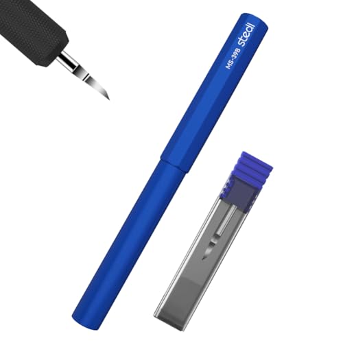 stedi Model Scriber Chisel,Tungsten steel Blades 0.15mm,for Modeling Hobby,RG Scale Model,Gundam Model Kit,for Scribing line, Engraved,Panel line,Resin,Blue - Image 2