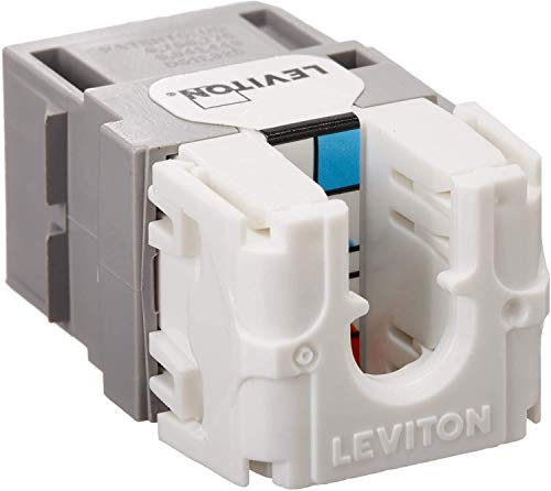 Leviton Extreme Quick Port Connector, 25-Pack, 61110-BG6, Gray - Image 3