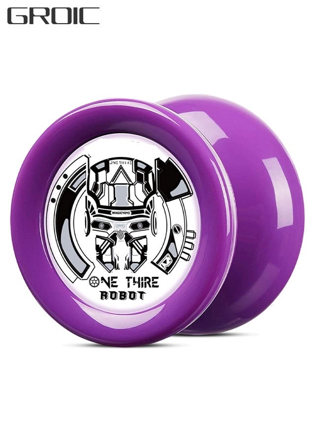 GROIC YOYO Responsive,Purple Ball Bearing Yoyo Axle, Premium Plastic Yoyo,Suitable for Beginners Adults and Children,Children's Educational Toys - Image 1