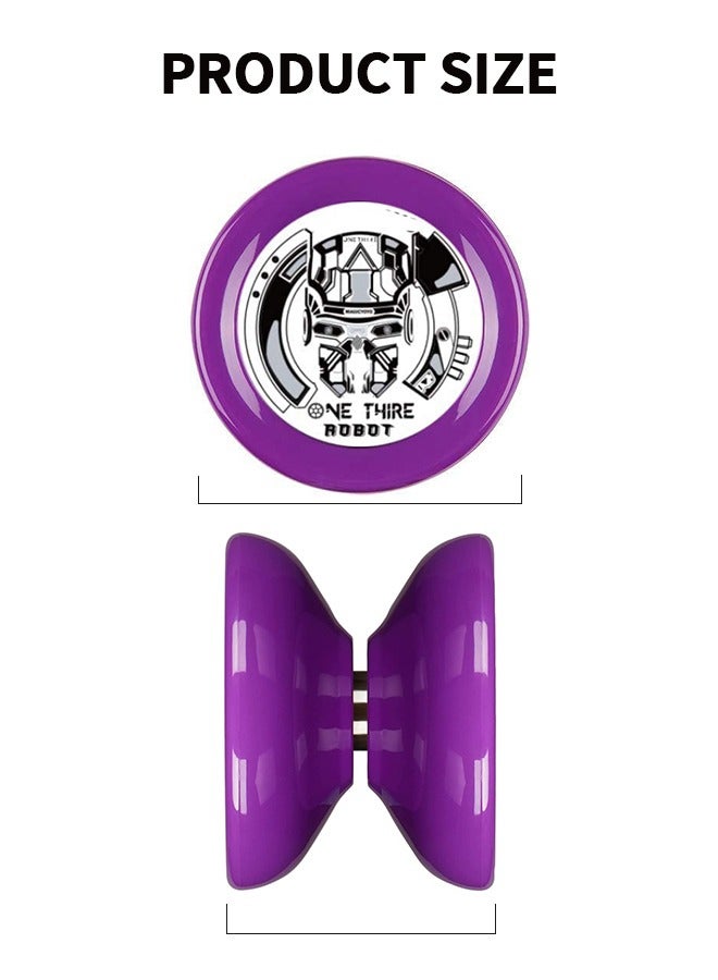 GROIC YOYO Responsive,Purple Ball Bearing Yoyo Axle, Premium Plastic Yoyo,Suitable for Beginners Adults and Children,Children's Educational Toys - Image 2