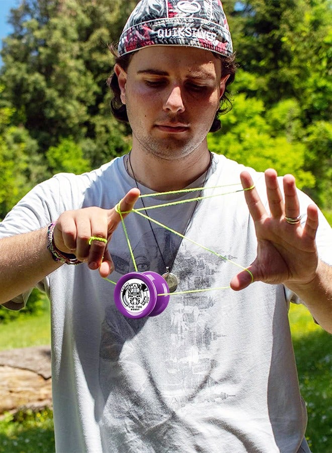 GROIC YOYO Responsive,Purple Ball Bearing Yoyo Axle, Premium Plastic Yoyo,Suitable for Beginners Adults and Children,Children's Educational Toys - Image 5