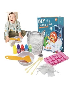 Generic Kids Soap Making Kit, ABS Soap Supplies, Skin-Friendly Science Experiments, Non-Irritating, DIY Crystal Toy for Ages 6+ and Holidays, ABS  - Image 1