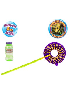 Gazillion Gazillion Mega-Zillion Wand with 2 Bottles 8-Ounces Bubble Solution | Toy Bubbles | Outdoor Play | Party Favors for Kids | Bubble Blower | Gift for Kids and Adults  - Image 1