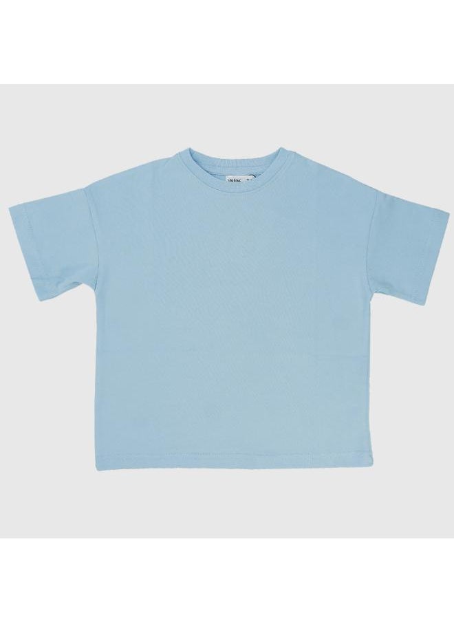 Our kids - Plain Babyblue Short-Sleeved T-Shirt - Image 1