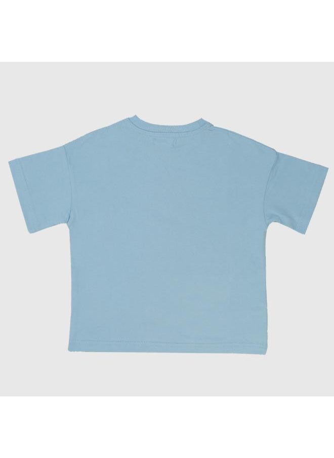 Our kids - Plain Babyblue Short-Sleeved T-Shirt - Image 1