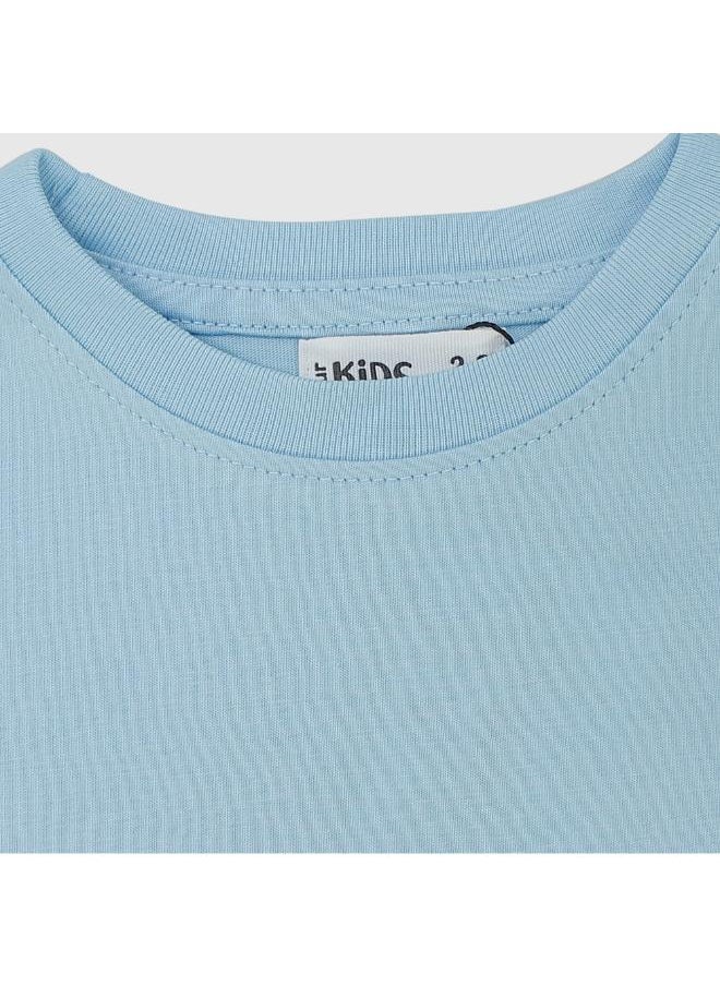 Our kids - Plain Babyblue Short-Sleeved T-Shirt - Image 1