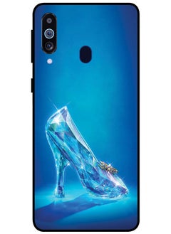 EYE CATCH Protective Case Cover For Samsung Galaxy M40 Smart Series Printed Protective Case Cover for Samsung Galaxy M40 Cinderella Shoe  - Image 1