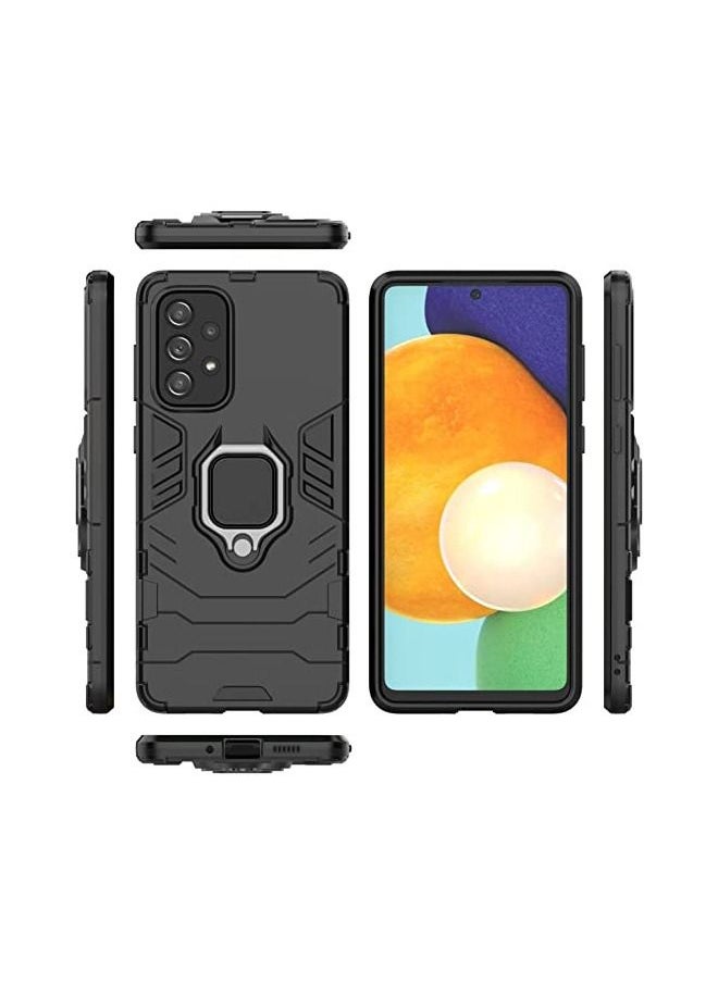 Samsung Galaxy A73 5G Case Cover with Protector Heavy Duty Dual Layer Shockproof Protective Cover with Magnetic Ring Kickstand - pzsku/Z2FB790D74F924CF71FB0Z/45/_/1681198467/f4d9a11d-9188-475f-a229-9a3584551bb3