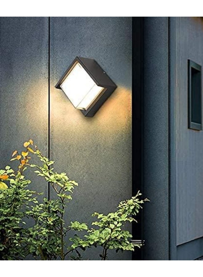 AFN Modern Outdoor LED Wall Light for Exterior Use, Weather Resistant Wall Mounted Fixture for Home Entrance, Garden, Balcony, Patio and Outdoor Lighting Décor - Image 1