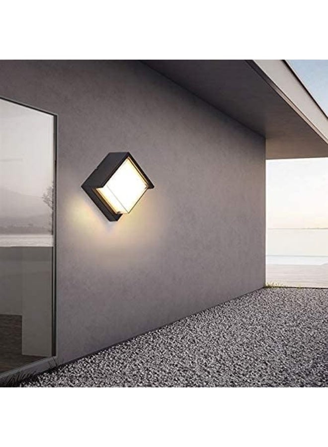 AFN Modern Outdoor LED Wall Light for Exterior Use, Weather Resistant Wall Mounted Fixture for Home Entrance, Garden, Balcony, Patio and Outdoor Lighting Décor - Image 2