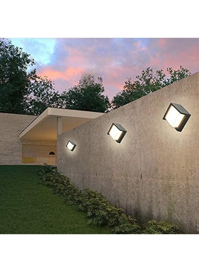 AFN Modern Outdoor LED Wall Light for Exterior Use, Weather Resistant Wall Mounted Fixture for Home Entrance, Garden, Balcony, Patio and Outdoor Lighting Décor - Image 3
