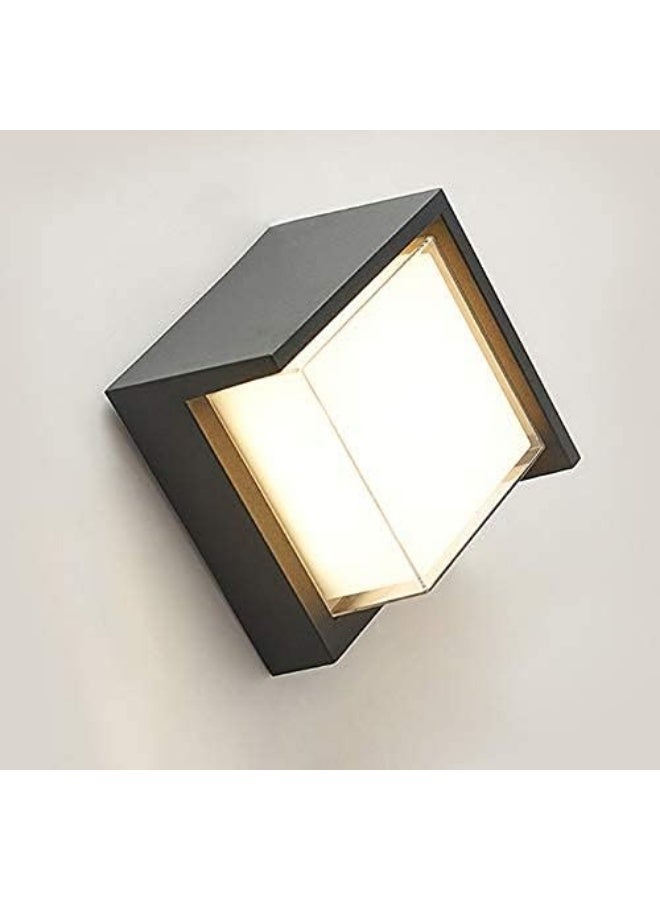 AFN Modern Outdoor LED Wall Light for Exterior Use, Weather Resistant Wall Mounted Fixture for Home Entrance, Garden, Balcony, Patio and Outdoor Lighting Décor - Image 4