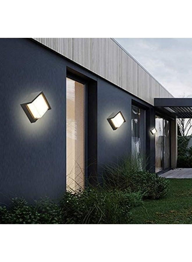 AFN Modern Outdoor LED Wall Light for Exterior Use, Weather Resistant Wall Mounted Fixture for Home Entrance, Garden, Balcony, Patio and Outdoor Lighting Décor - Image 5