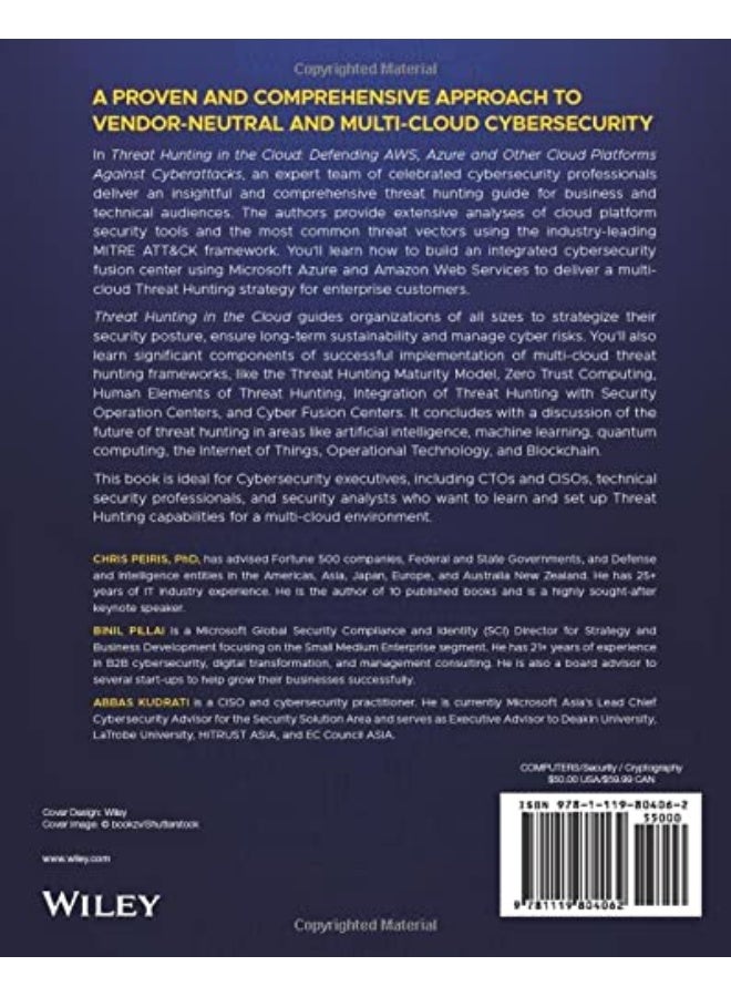 John Wiley & Sons Inc Threat Hunting in the Cloud: Defending AWS, Azure and Other Cloud Platforms Against Cyberattacks  - Image 2