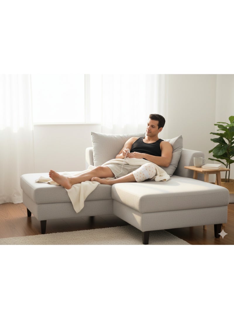 The Flamingo Orthopaedic Thermal Belt provides therapeutic warmth that helps relieve menstrual cramps and joint pain thanks to its spacious design and soft material. - Image 4