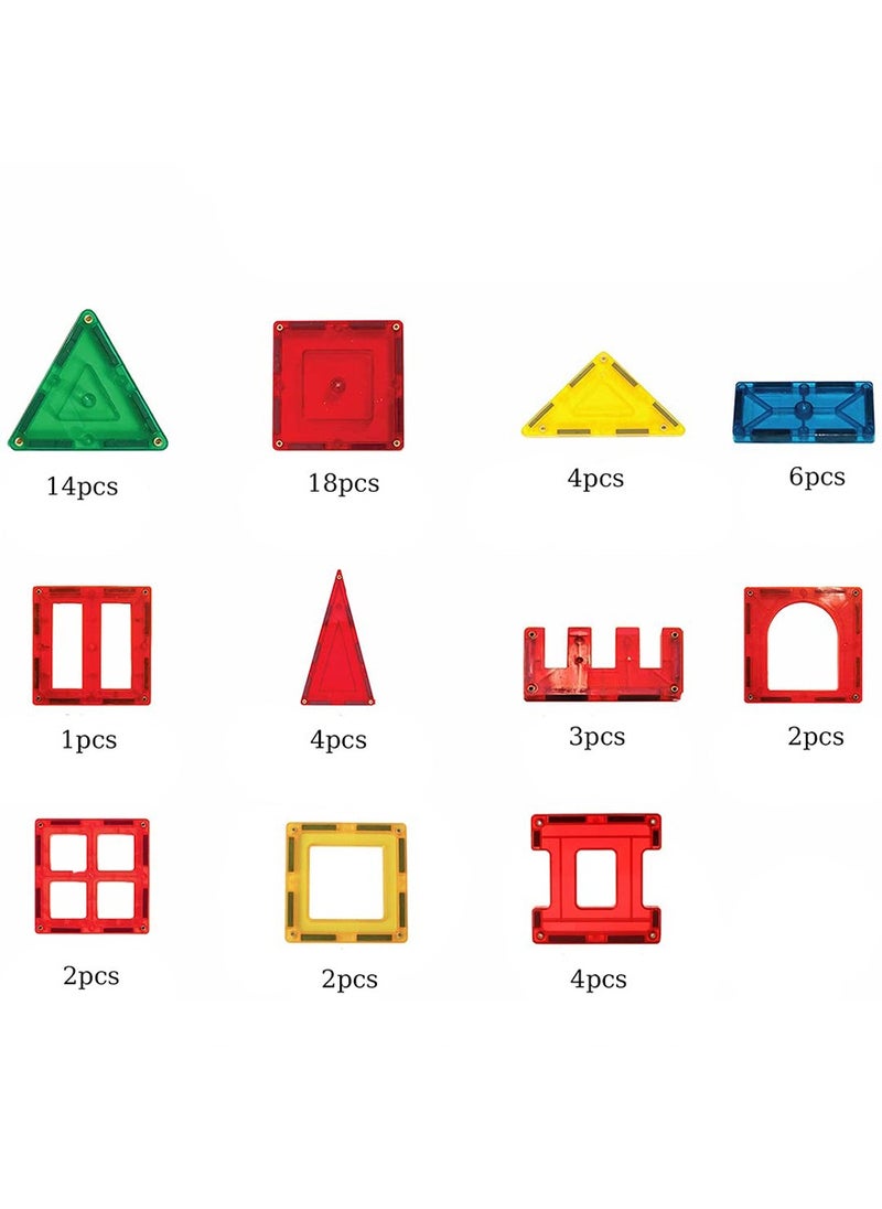 مكعبات بناء مغناطيسية، مجموعة 60 قطعة من البلاط المغناطيسي، مكعبات تكديس مغناطيسية تعليمية ثلاثية الأبعاد للأطفال الصغار، ألعاب أطفال صغار للأطفال الصغار، الأولاد والبنات 3 4 5 6 7 8 9+ سنوات - pzsku/Z2FB7C65911AD6F43C6FBZ/45/_/1718676556/ab9485e3-18bc-4991-85b2-a59e0ce4be8a