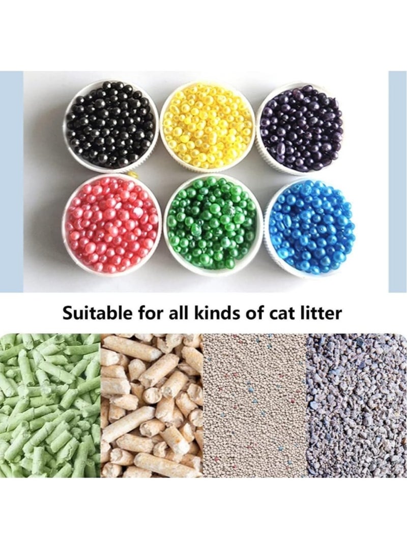 🐾 اجعل رائحة صندوق قطك دائمًا منعشة! 🐾  مع خرز معطر رمل القطط - 250 مل، تودّع الروائح الكريهة وتستمتع بأجواء نظيفة وعطرة في منزلك - Image 4