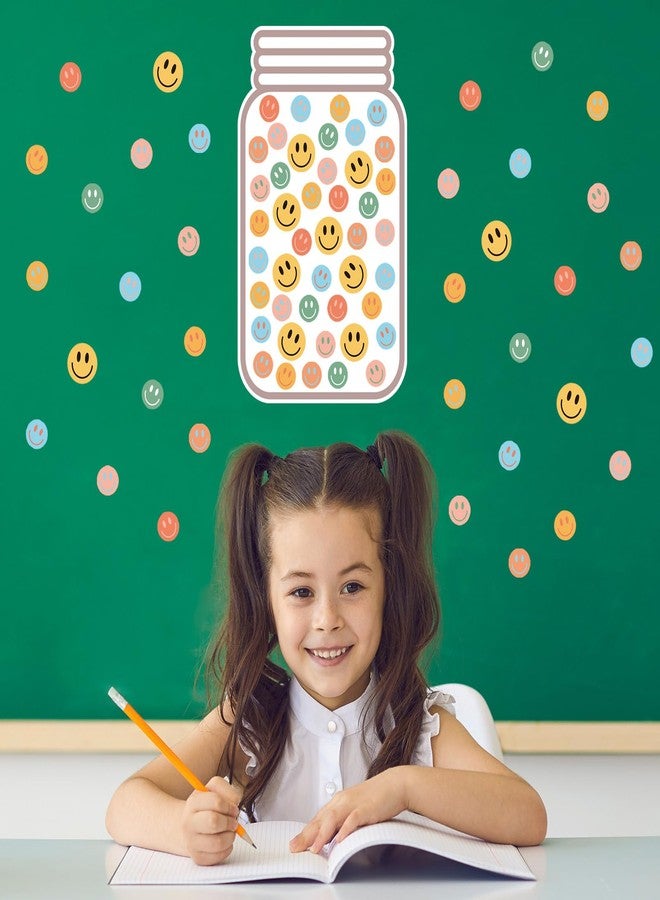 Whaline Magnetic Smile Reward Jar for Kids 56Pcs Behavior Management Classroom Tools Reward Jar System for Classroom Home Positive Behavior Chart for Student Teacher Back to School Supplies - Image 4